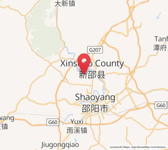 Map of Niangxi, Hunan
