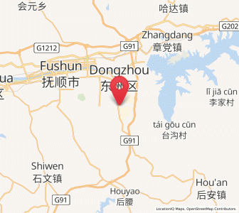Map of Nianpan, Liaoning