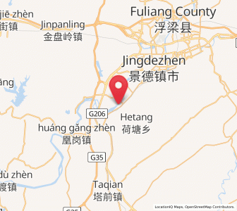 Map of Nianyushan, Jiangxi