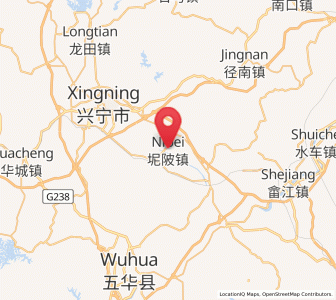 Map of Nibei, Guangdong