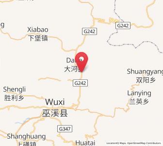 Map of Ningchang, Chongqing