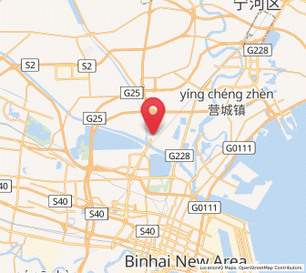 Map of Ningchegu, Tianjin