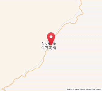 Map of Niu’erhe, Inner Mongolia