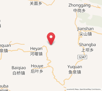 Map of Nongba, Chongqing