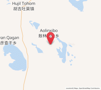 Map of Oroin Xibe, Heilongjiang