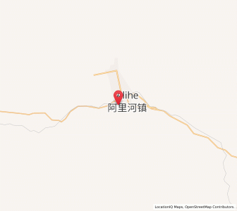 Map of Oroqen Zizhiqi, Inner Mongolia