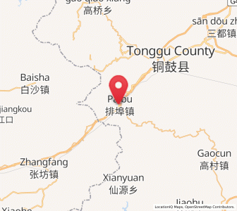 Map of Paibu, Jiangxi