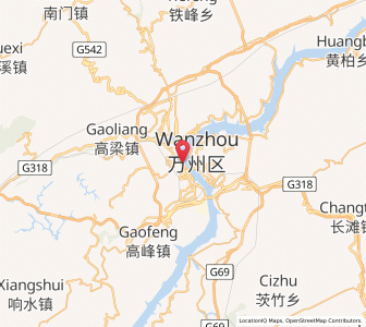 Map of Pailou, Chongqing