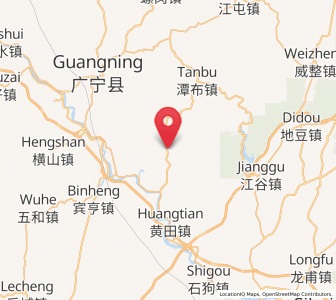 Map of Paisha, Guangdong
