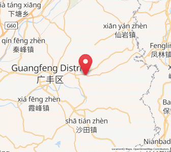 Map of Paishan, Jiangxi