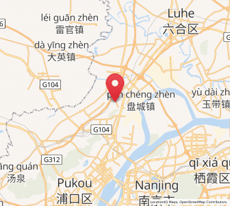 Map of Pancheng, Jiangsu