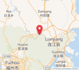 Map of Pandu, Fujian