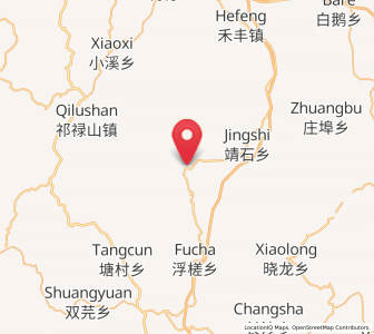 Map of Pangushan, Jiangxi