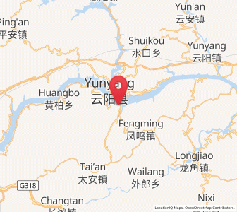 Map of Panlong, Chongqing