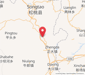 Map of Panxin, Guizhou