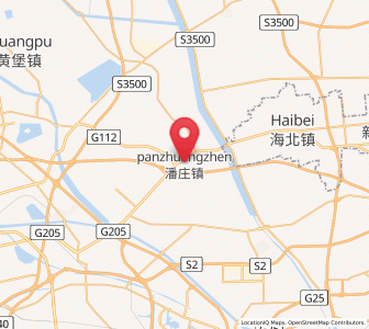 Map of Panzhuang, Tianjin