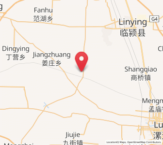 Map of Peicheng, Henan