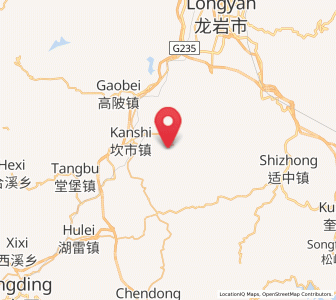 Map of Peifeng, Fujian