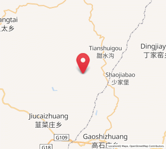 Map of Pendiqing, Inner Mongolia