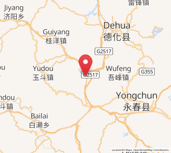 Map of Penghu, Fujian