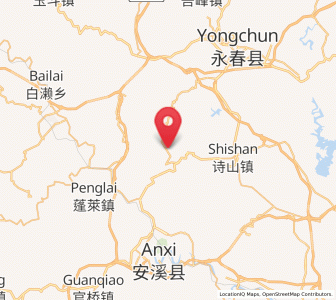 Map of Penghua, Fujian