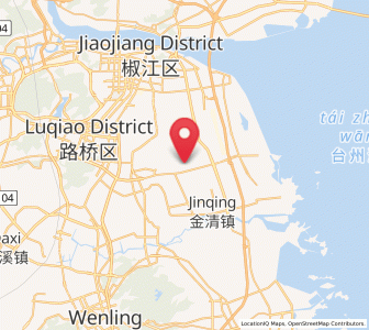 Map of Pengjie, Zhejiang