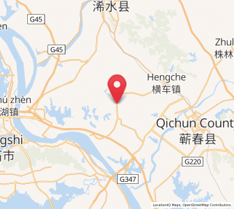 Map of Pengsi, Hubei