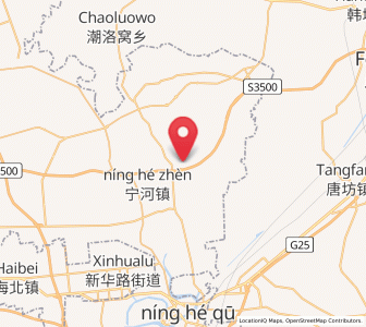 Map of Penguanzhuang, Tianjin