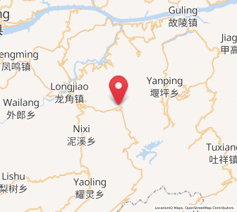 Map of Piaocao, Chongqing