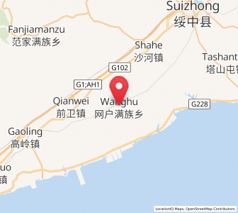 Map of Piaojia, Liaoning