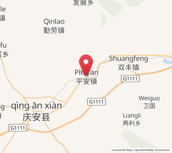 Map of Ping’an, Heilongjiang