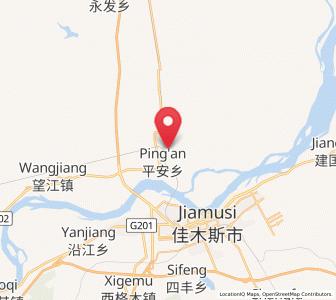 Map of Ping’an, Heilongjiang
