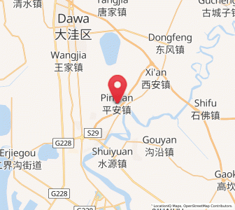 Map of Ping’an, Liaoning