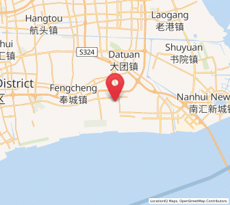 Map of Pingan, Shanghai
