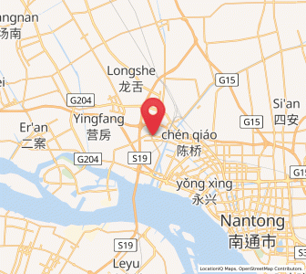 Map of Pingchao, Jiangsu
