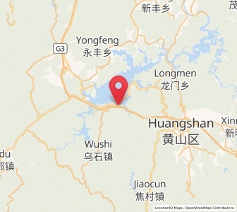 Map of Pinghu, Anhui