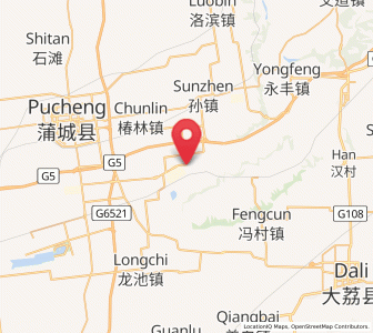 Map of Pinglumiao, Shaanxi
