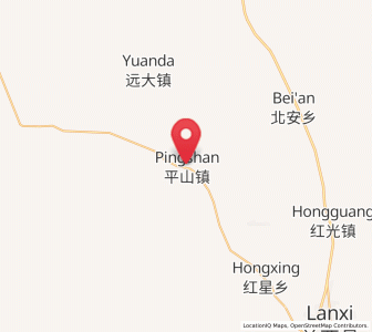 Map of Pingshan, Heilongjiang