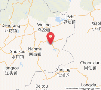 Map of Pingtian, Guangdong