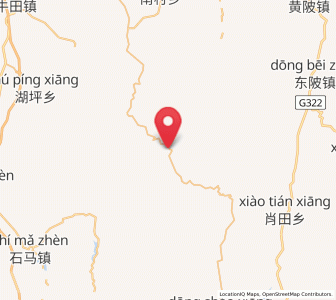 Map of Pingxi, Jiangxi