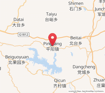 Map of Pingyang, Hebei