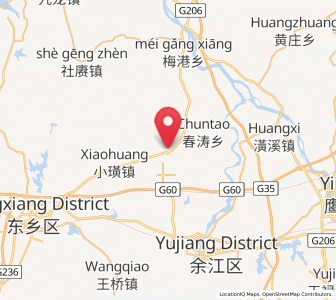 Map of Pogan, Jiangxi