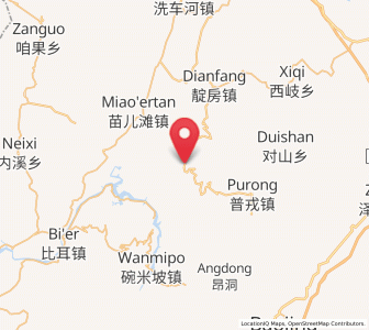 Map of Pojiao, Hunan