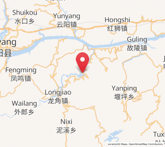 Map of Pu’an, Chongqing