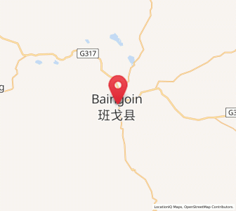 Map of Pubu, Tibet