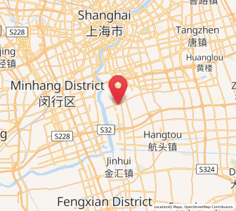 Map of Pujiang, Shanghai