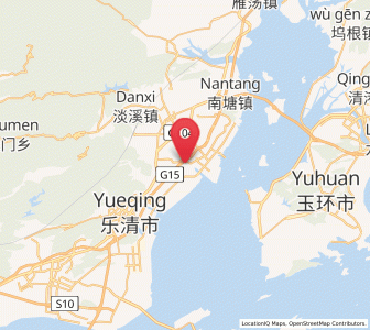 Map of Puqi, Zhejiang