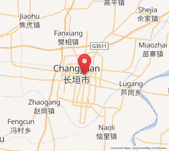 Map of Puxi, Henan