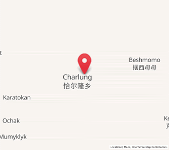 Map of Qia’erlong, Xinjiang