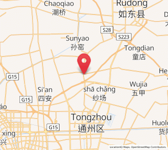 Map of Qi’an, Jiangsu